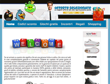 Tablet Screenshot of offerteselezionate.com